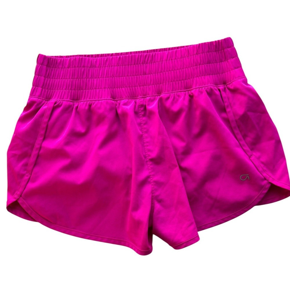 GapFit Dolphin Running Shorts Hot Pink Built-In Liner Athletic Streetwear Gym SP